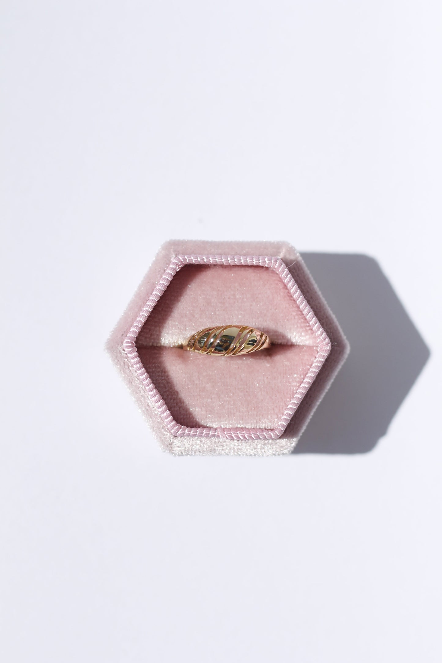 Croissant 14K Gold Ring