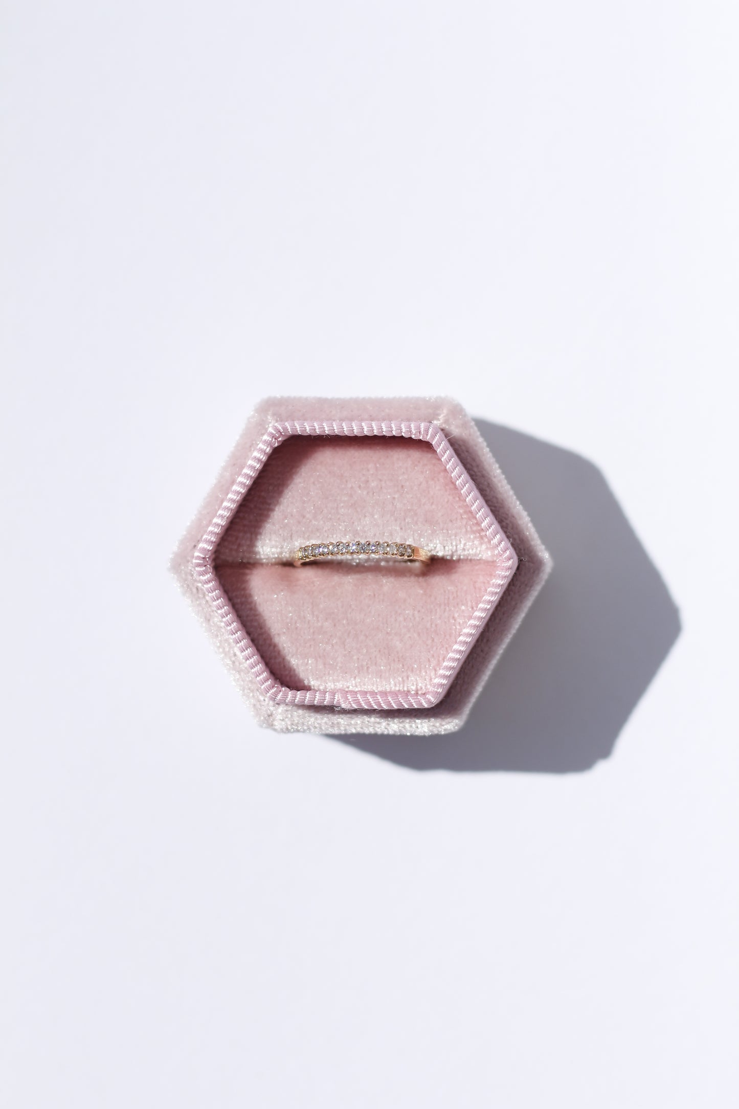 Shiny 14K Gold Band