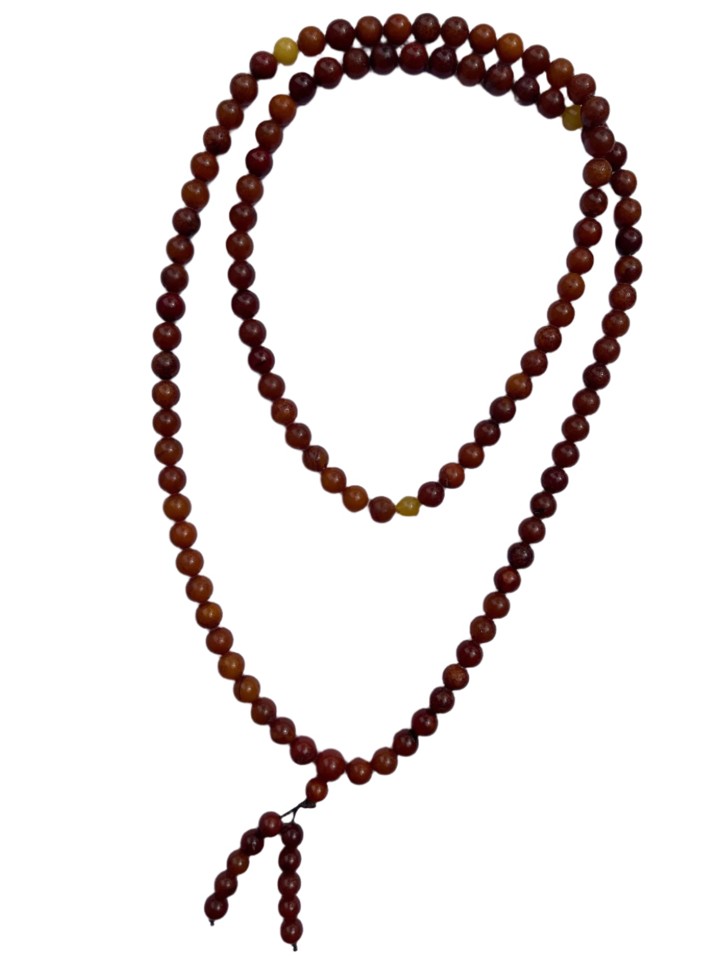 Layered Amber Necklace