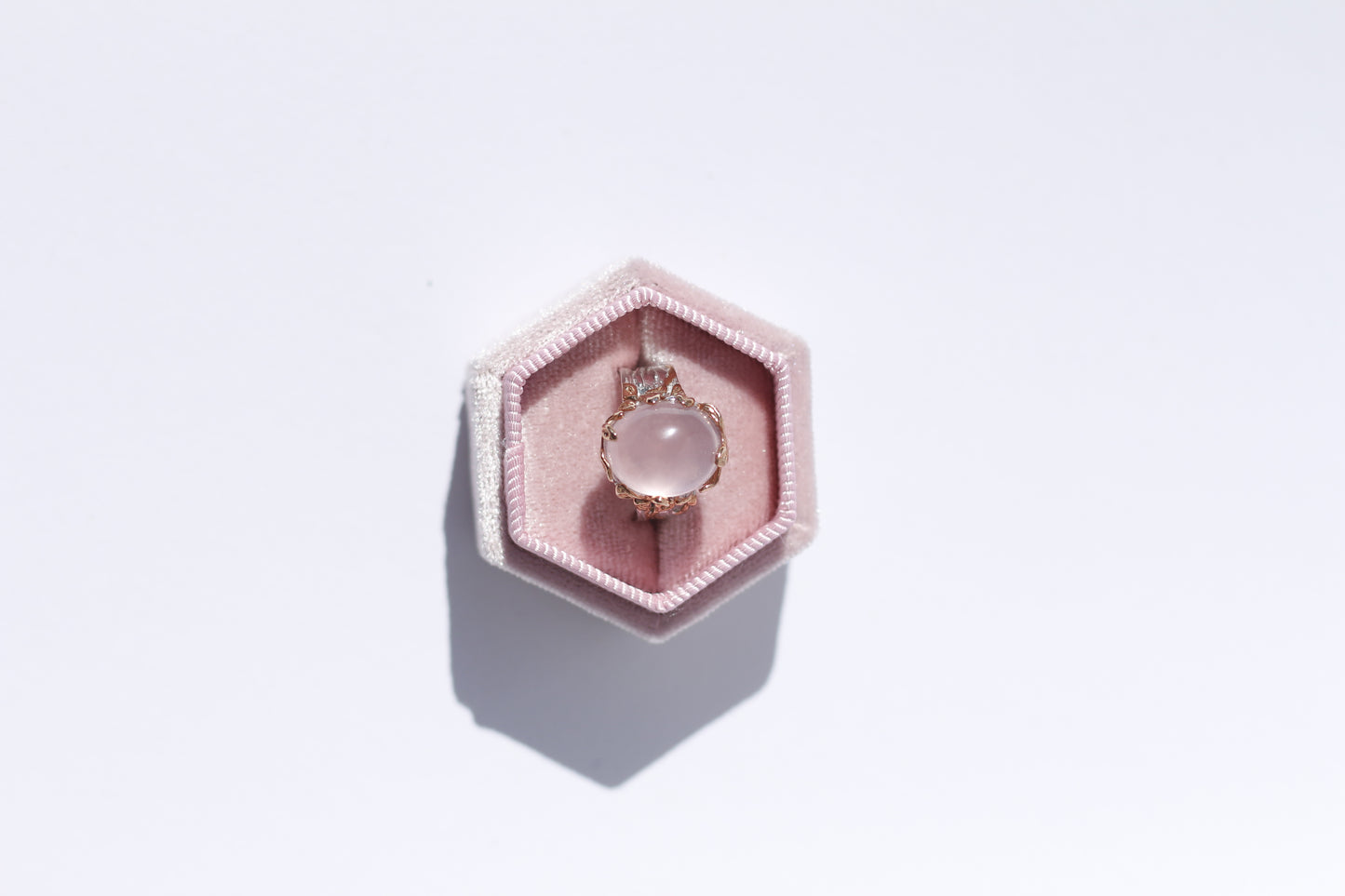 Rose Quartz Ring