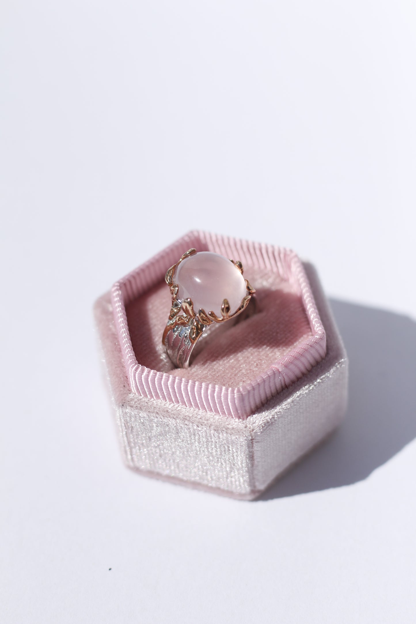 Rose Quartz Ring