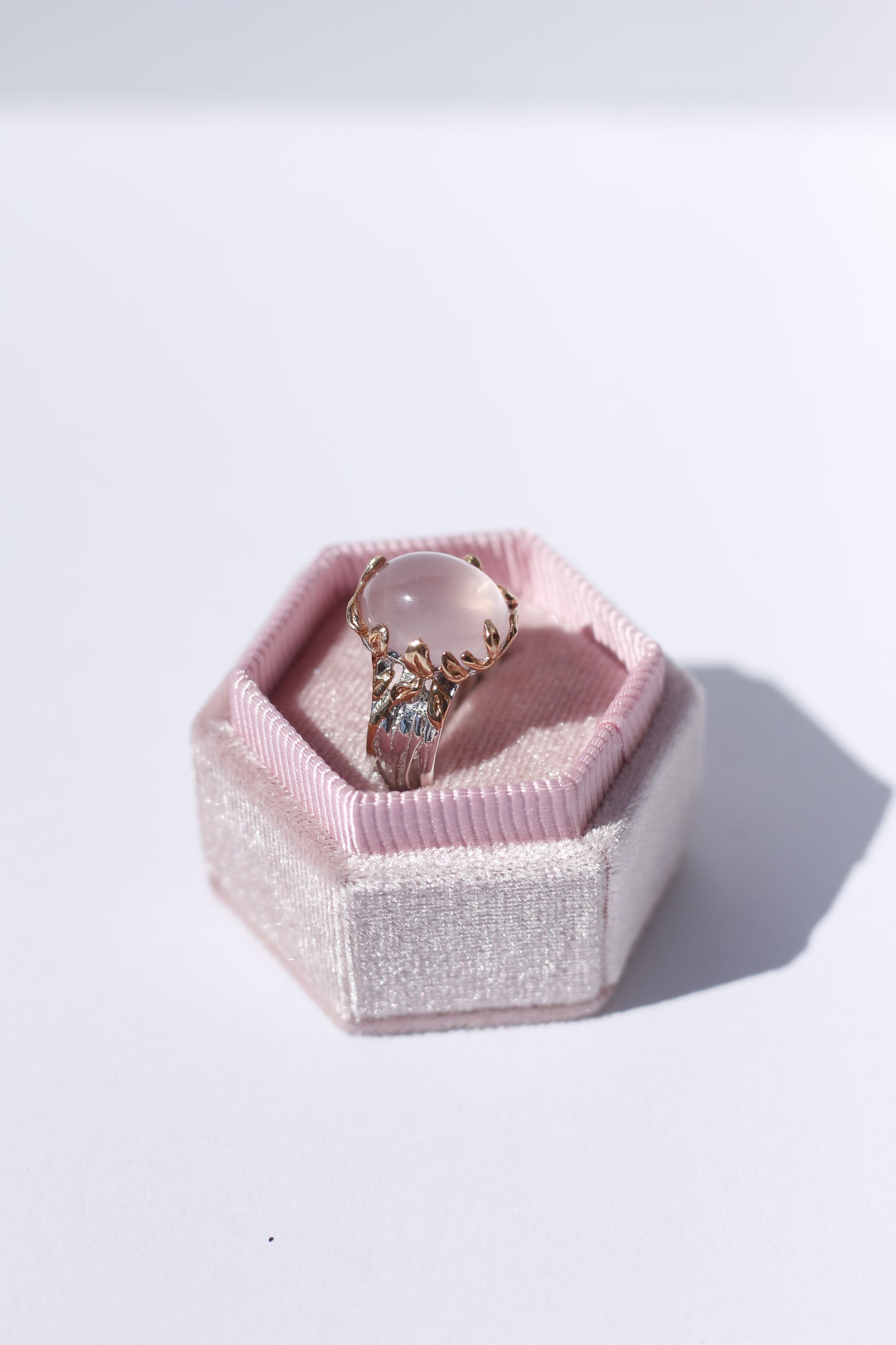 Rose Quartz Ring