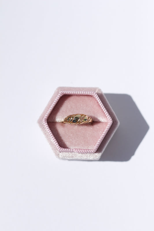 Croissant 14K Gold Ring