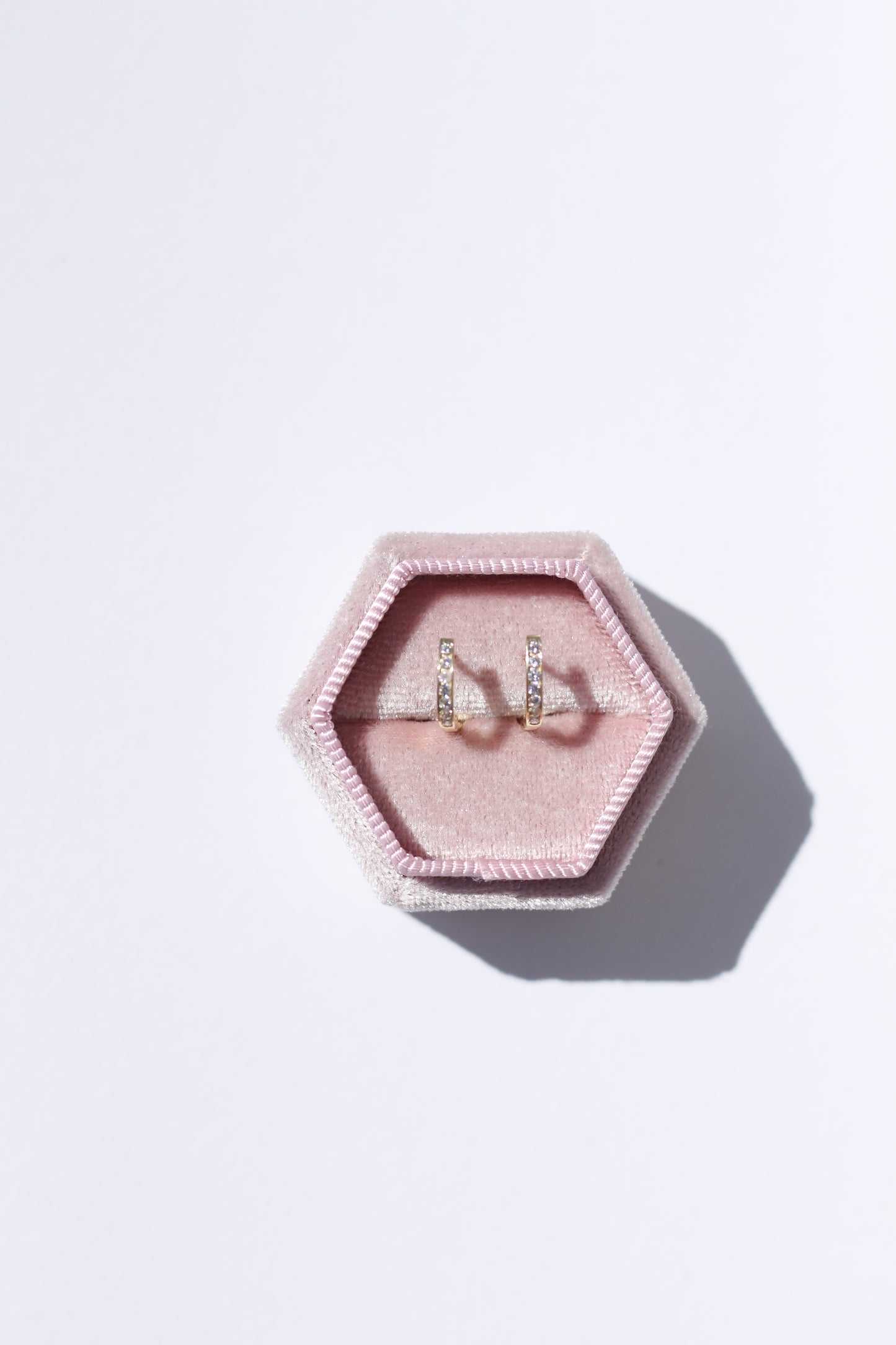 U-Hoops 14K Solid Gold Earrings